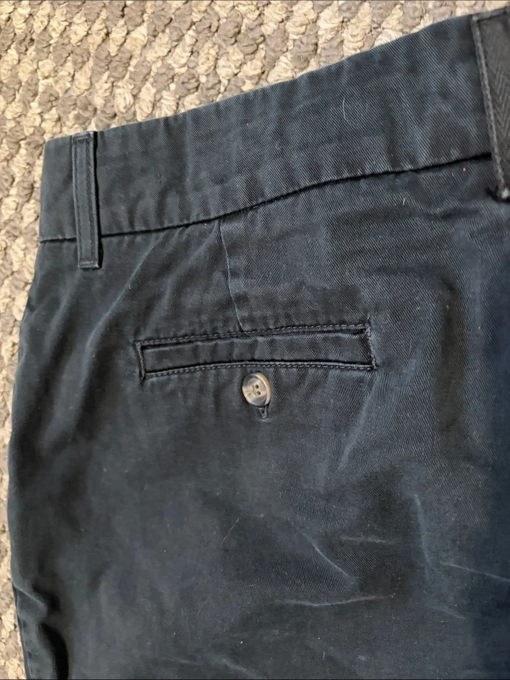 Lee Women's Dark Casual Chino Shorts Y2K Vtg 14M